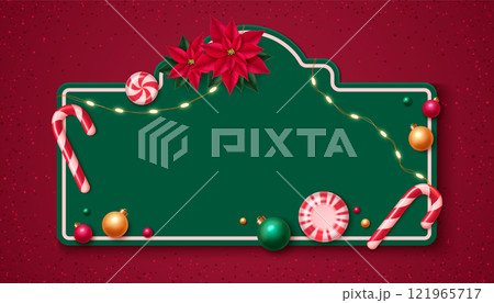 Christmas card background 121965717