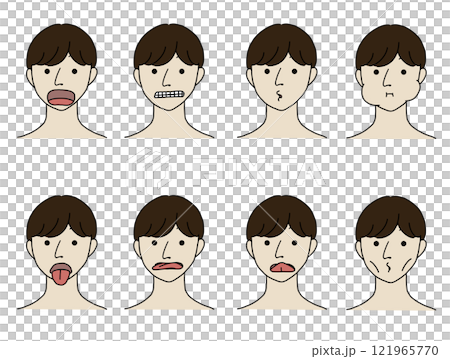 飲み込みの口の体操セット 121965770