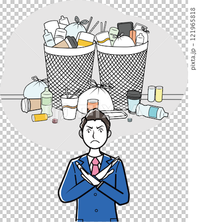 垃圾充斥過度旅遊 垃圾充斥過度旅遊 121965818