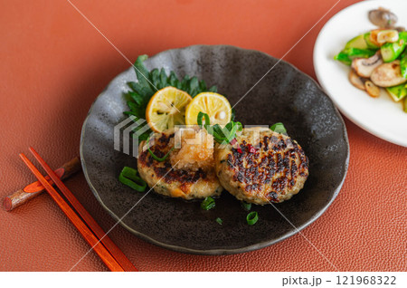 焼き軟骨入り鶏つくね　おろしポン酢がけ 121968322