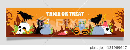 Twitch banner for halloween celebration Twitch banner for halloween celebration 121969647