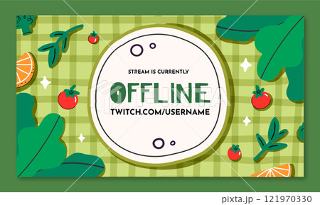 World vegan day twitch background 121970330