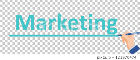 行銷圖文素材插畫 121970474