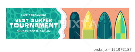 Surf template design Surf template design 121972187