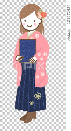 有文憑的袴女孩 121972424