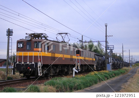 かつて東武鉄道で活躍した三岐鉄道ED5080形電気機関車_2024/12/13撮影 121972951