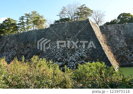 伊賀上野城の高石垣 121973118