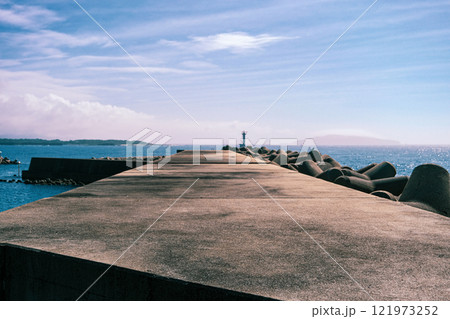 【#五島列島】福江島の防波堤 121973252
