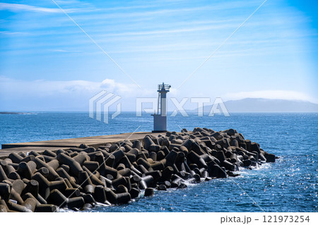 【#五島列島】福江島の防波堤 121973254