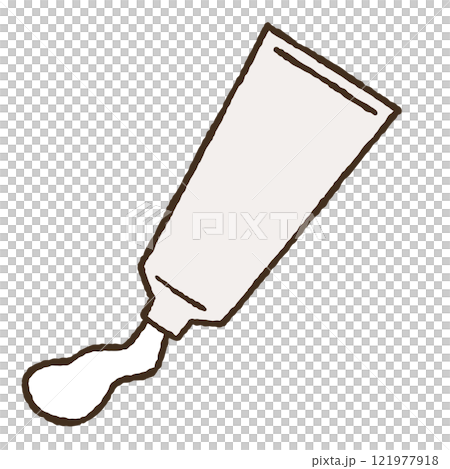 簡單管狀容器的插圖 121977918