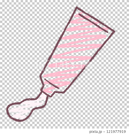 簡單管狀容器的插圖 121977919