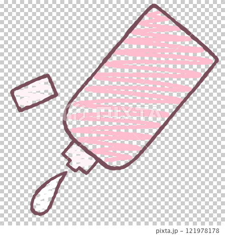 一個簡單的瓶子的插圖 121978178