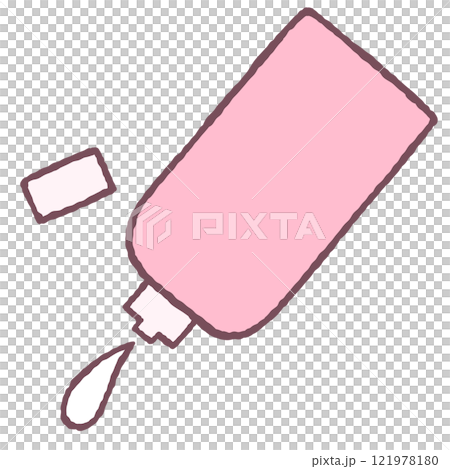 一個簡單的瓶子的插圖 121978180