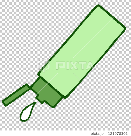 一個簡單的瓶子的插圖 121978301