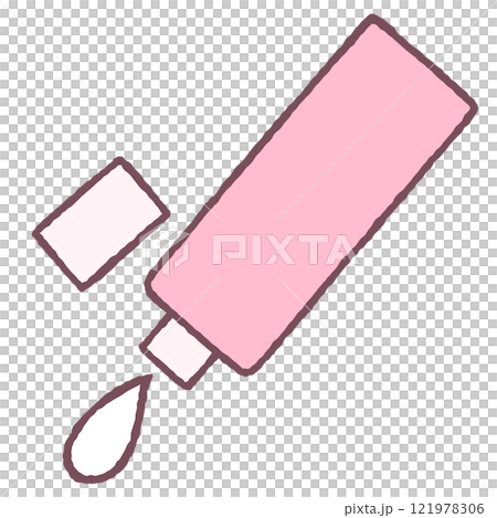 一個簡單的瓶子的插圖 121978306