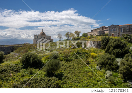 Old Cathedral (Duomo Vecchio), Milazzo, Sicily, Italy 121978361