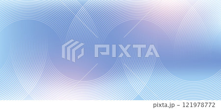 Beautiful background with abstract glowing circle lines. Abstract health care or medical pattern. Modern design for poster, brochure, cover, website, header, web banner, presentation. 121978772
