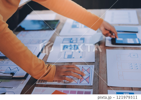 UX UI and Programming development technology. UX UI and Programming development technology. 121979311