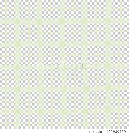 Sage Green Plaid Gingham Hand Drawn Background Pattern Overlay 121980439
