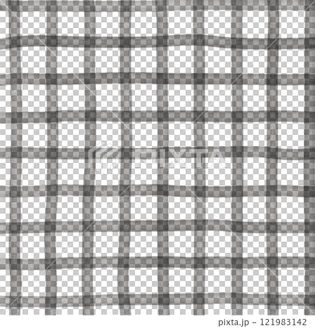Black Plaid Hand Drawn Background Pattern Overlay Black Plaid Hand Drawn Background Pattern Overlay 121983142