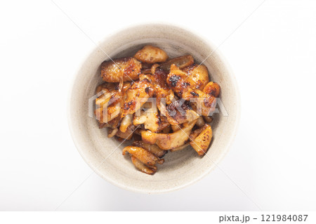 鶏皮　炭火焼き 121984087
