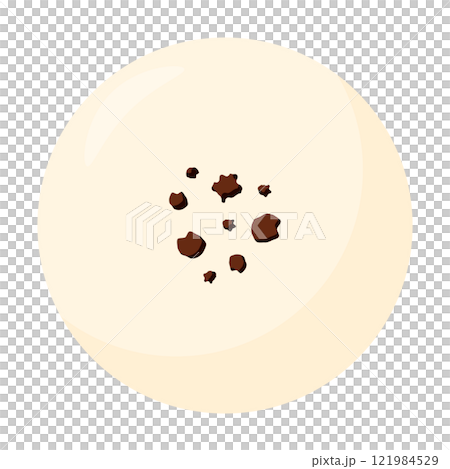 簡單的巧克力插圖,情人節巧克力圖標 簡單的巧克力插圖,情人節巧克力圖標 121984529