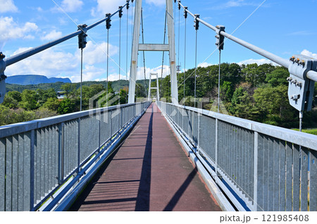 ふれあい橋　薄根川　利根郡川場村　　 121985408