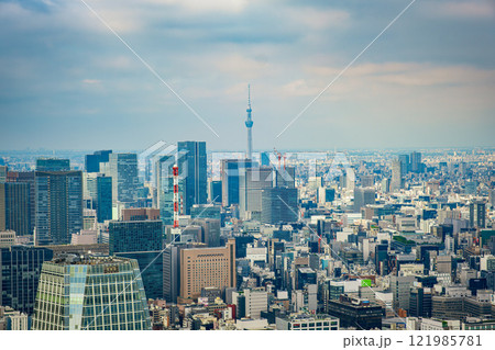 【#東京】東京タワーから観た街並み 【#東京】東京タワーから観た街並み 121985781