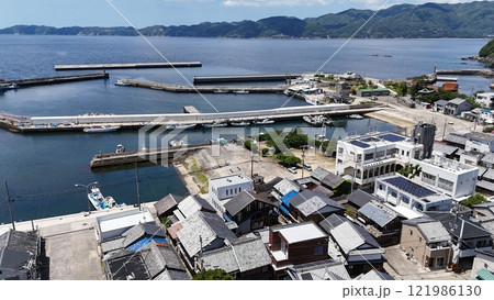 沼島港俯瞰 121986130