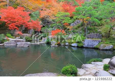 秋の百済寺（本坊ー喜見院庭園・東近江市） 121986222