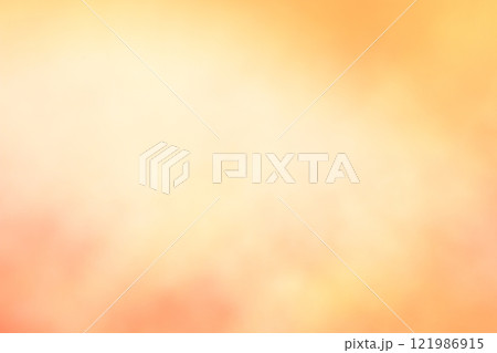 オレンジ色系ふんわりな背景 玉ボケ・丸ボケ オレンジ色系ふんわりな背景 玉ボケ・丸ボケ 121986915