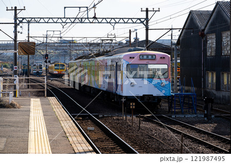 三岐鉄道保々駅 121987495
