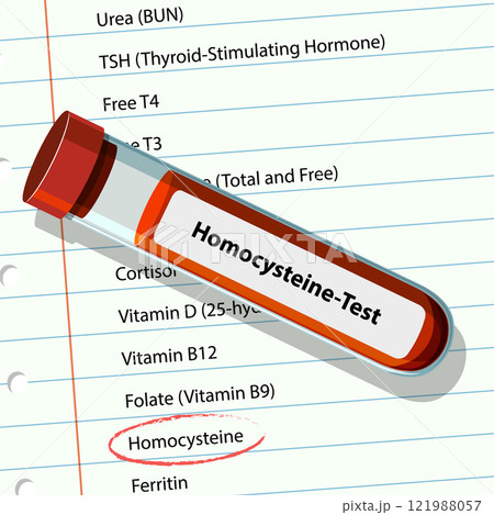 Medical Blood Test Illustration 121988057
