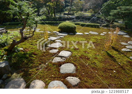 旧三井家下鴨別邸　庭園　京都市左京区 121988517