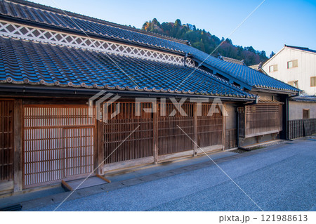 愛知県 豊田市 足助の町並み 愛知県 豊田市 足助の町並み 121988613