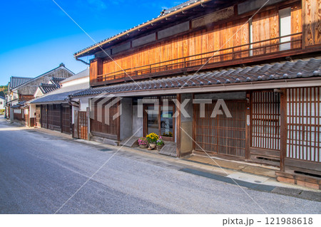 愛知県 豊田市 足助の町並み 愛知県 豊田市 足助の町並み 121988618