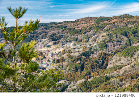 笠置山からの景観 京都府笠置町 笠置山からの景観 京都府笠置町 121989400