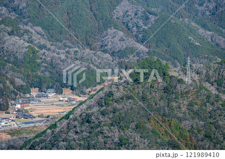 笠置山からの景観　京都府笠置町 121989410