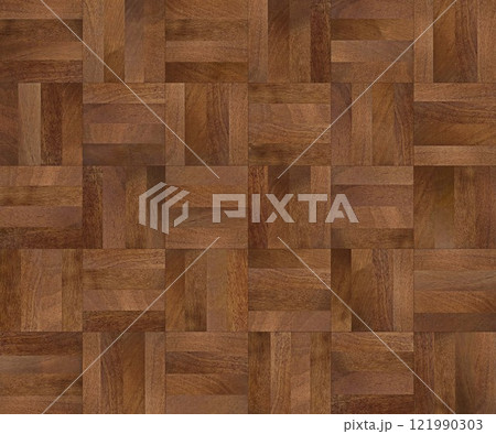 スクールパーケットの木の床背景 121990303