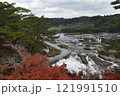 紅葉の曽木の滝 121991510