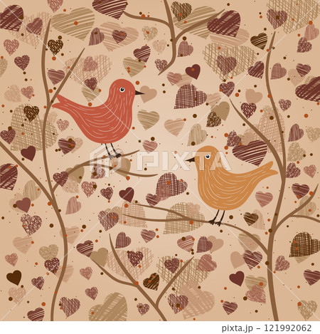 Valentine's day background for design 121992062