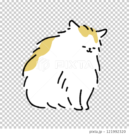 長毛貓鞠躬 長毛貓鞠躬 121992320