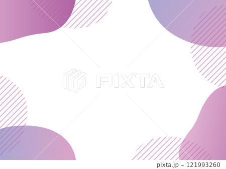 抽象的 紫 グラデーション フレーム ストライプ 抽象的 紫 グラデーション フレーム ストライプ 121993260