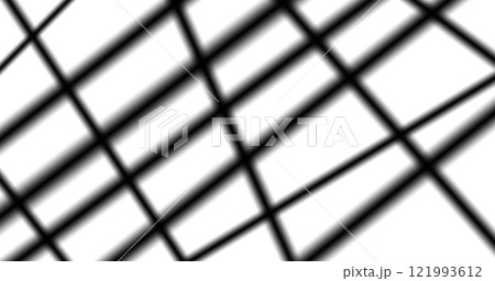 Abstract black intersecting lines with blurred edges on transparent background. Minimal geometric pattern for design and print. Abstract black intersecting lines with blurred edges on transparent background. Minimal geometric pattern for design and print. 121993612