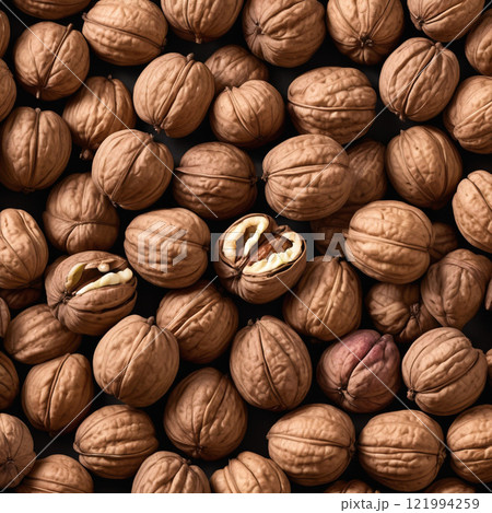 たくさんのクルミ たくさんのクルミ 121994259