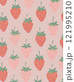 いちご柄の壁紙 121995210