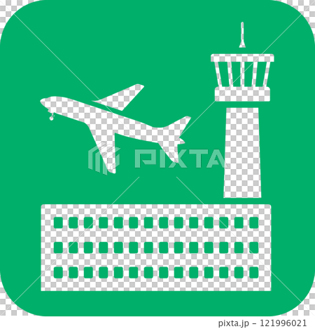 空港を案内する標識 121996021