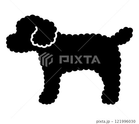 犬のアイコン 犬のアイコン 121996030