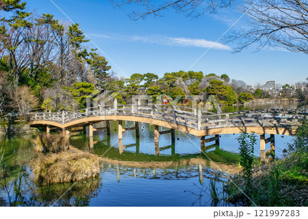 東京都大田区 洗足池 池月橋(いけづきばし) 東京都大田区 洗足池 池月橋(いけづきばし) 121997283