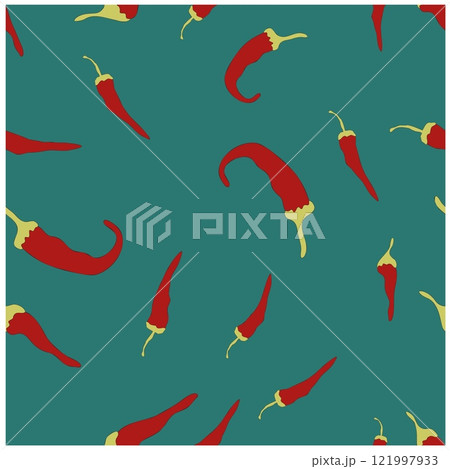 red pepper seamless pattern vector red pepper seamless pattern vector 121997933
